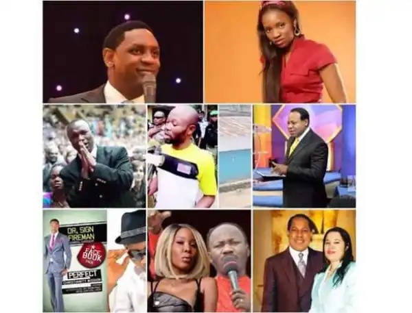 Meet The 7 Popular Nigerian Pastors Accused Of Adultery - Number #3 & #6 Shook Nigeria